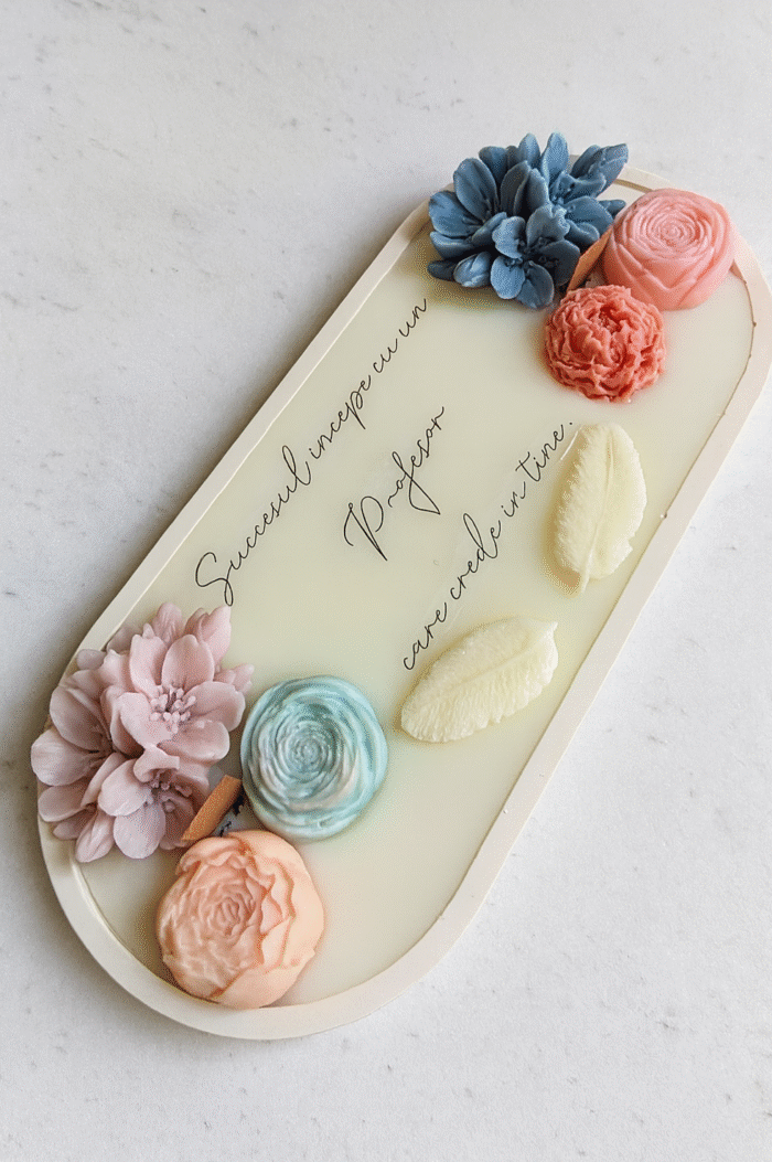 Aranajament floral decorativ personalizabil