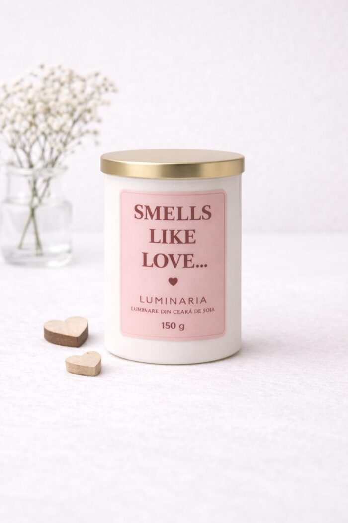 Lumanare parfumata Smells like love